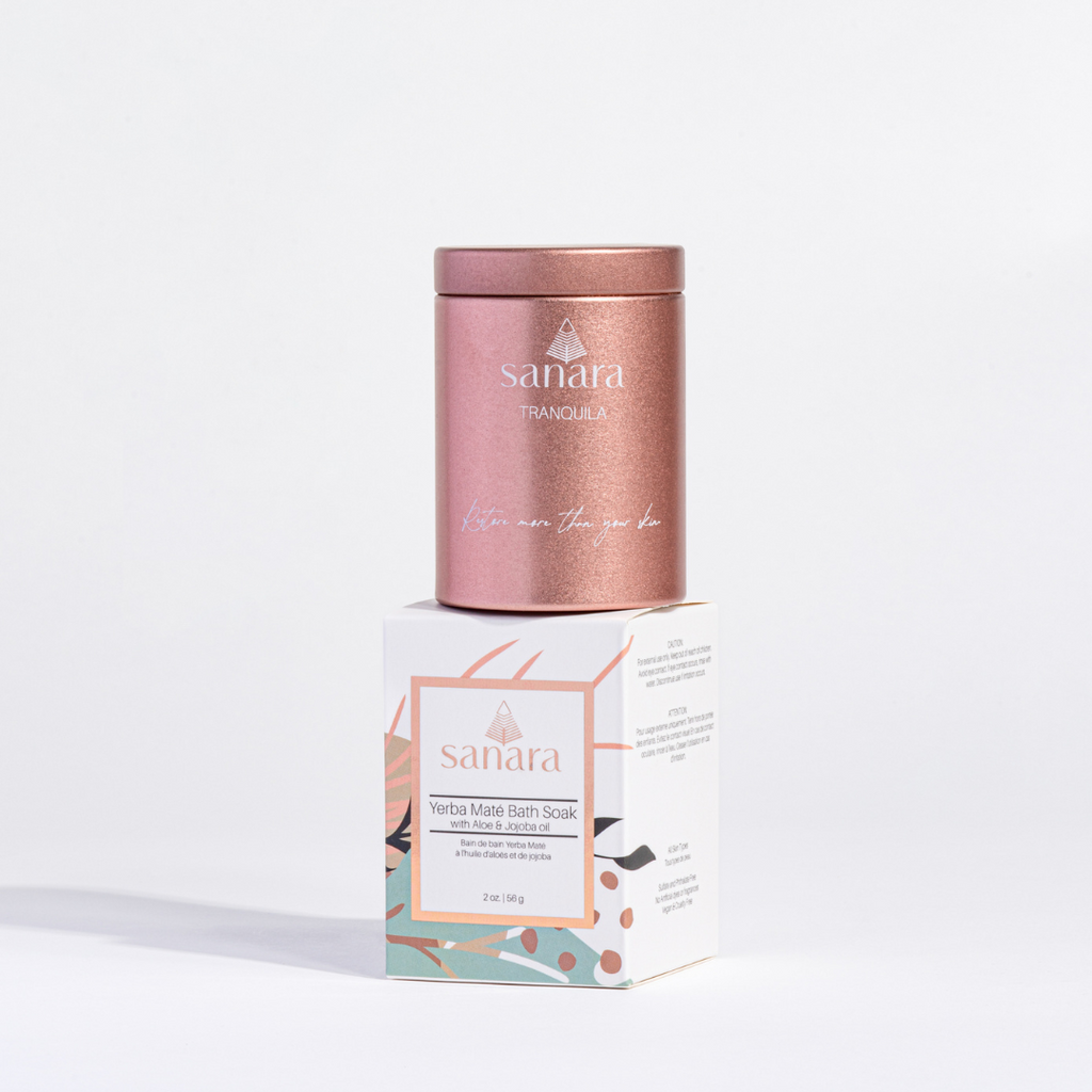 Yerba Mate Bath Soak with Aloe & Jojoba Oil